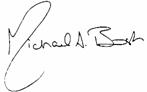 Michael Bosh Signature